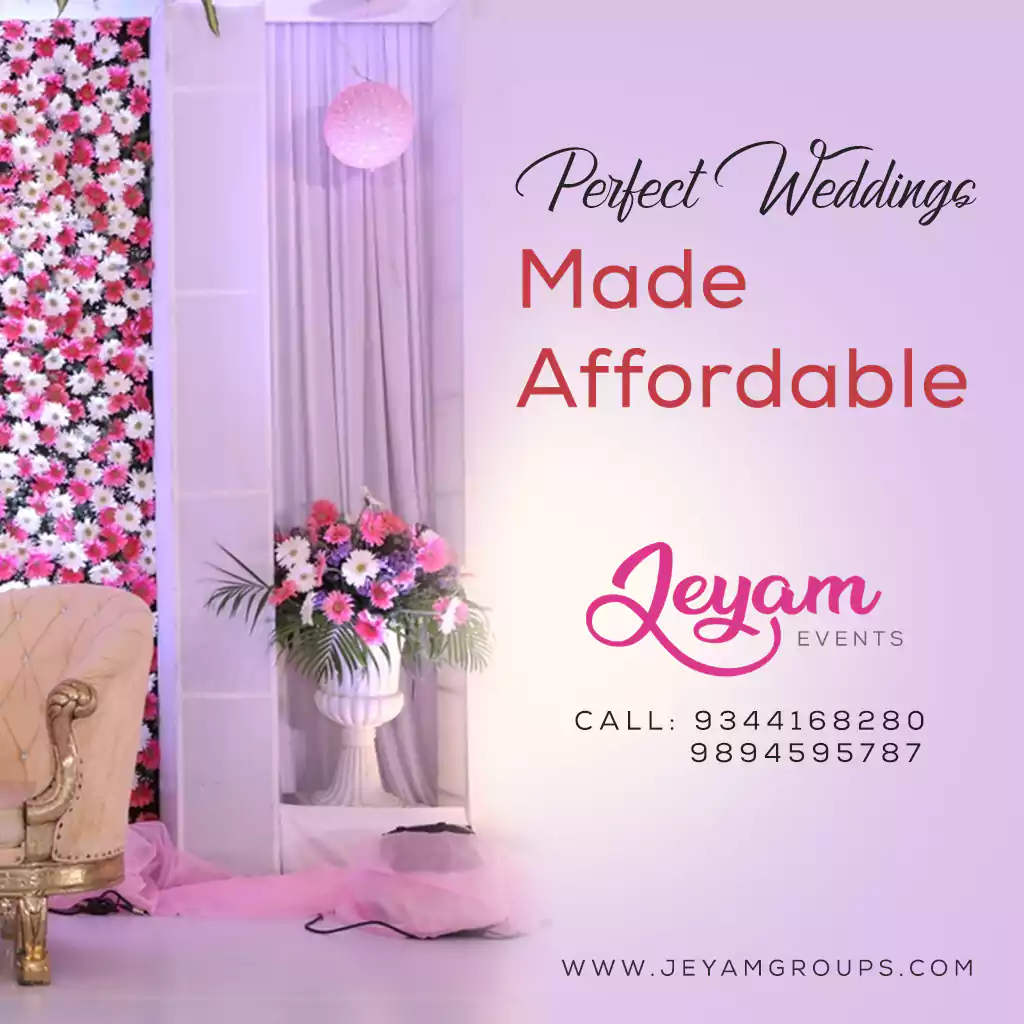 Perfect Weddings Made Affordable at nagercoil