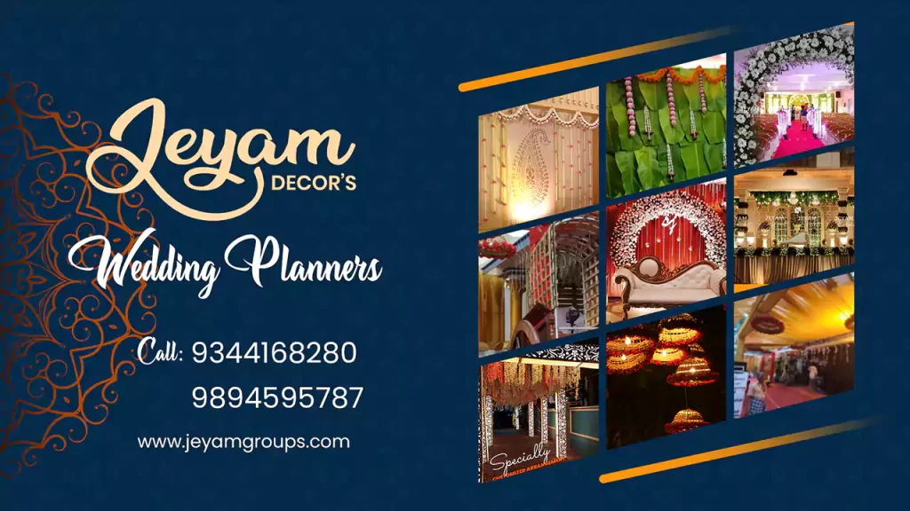 Jeyam Events Nagercoil Decors 5 ways to Elevating Every Occasion